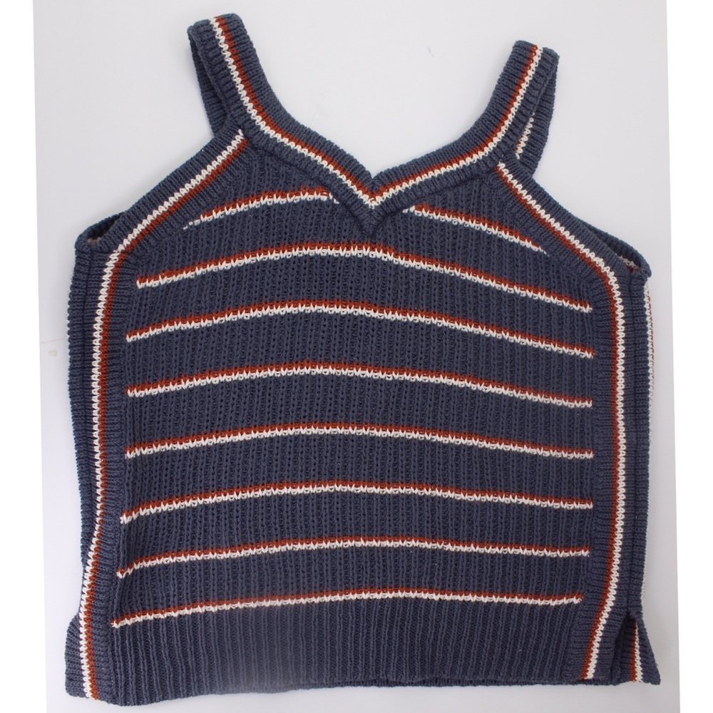 Madewell Stockton Sweater Tank in Stripe XS NWOT - Picture 6 of 9